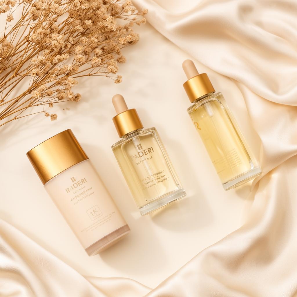 Detalhes do universo de cuidado estético